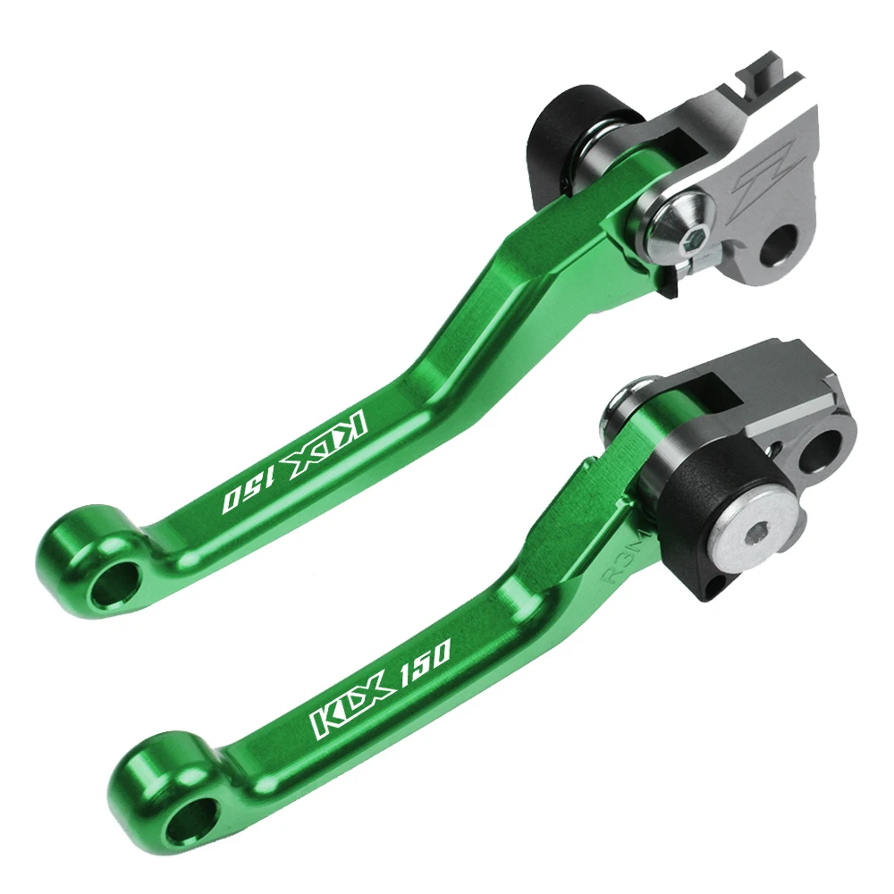 Dirt bike Custom Made Brake Clutch Lever For KAWASAKI KX KLX 65 80 85 120 125 250 450 F KLX125 KLX250 KX65 KX80 KX85 KX125 KX250