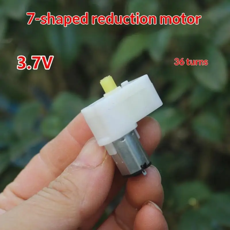 

Miniature N20 7-Shaped Gearbox Motor, 1/3/5Pcs DC3-6V, 36RPM High Torque, Ideal for DIY Toys and Micro Devices