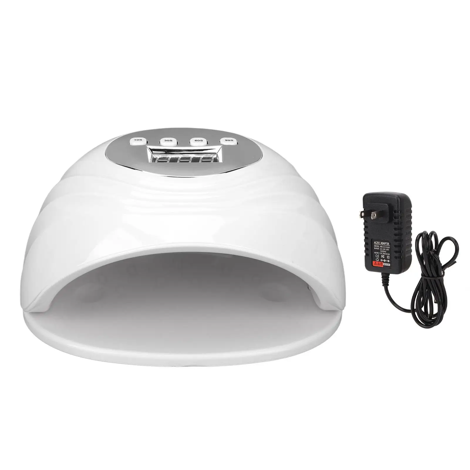 Lâmpada LED para secador de unhas 86W com 39 chips - luz de cura em gel infravermelho, 4 temporizadores, indução inteligente, plugue EUA/UE 100-240V