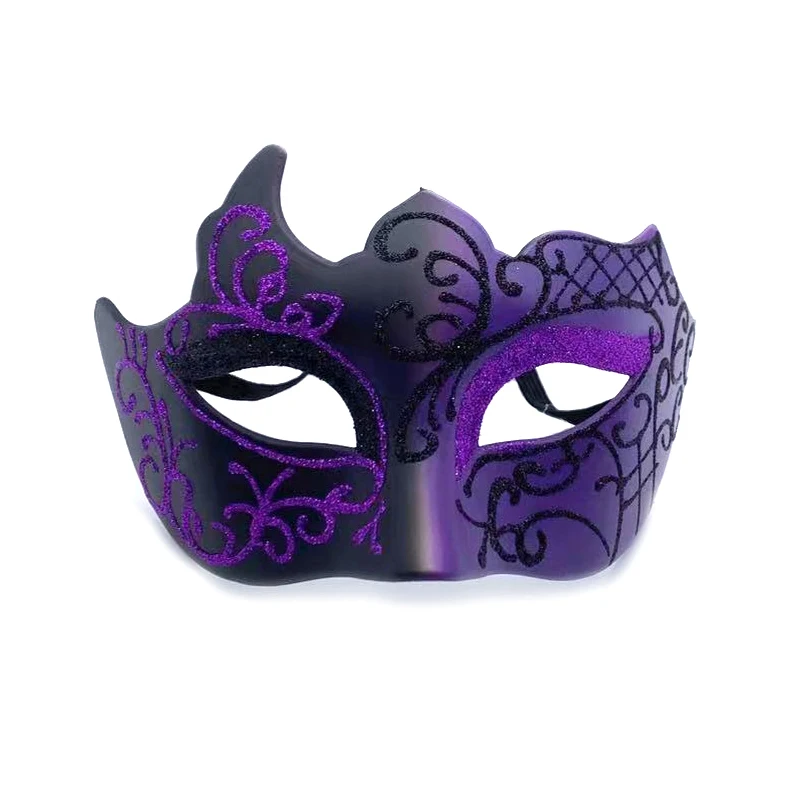 Retro Geschilderd Half Gezicht Maskerade Masker Voor Vrouwen En Mannen Venetië Masker Halloween Kostuum Accessoires Cosplay Party Props
