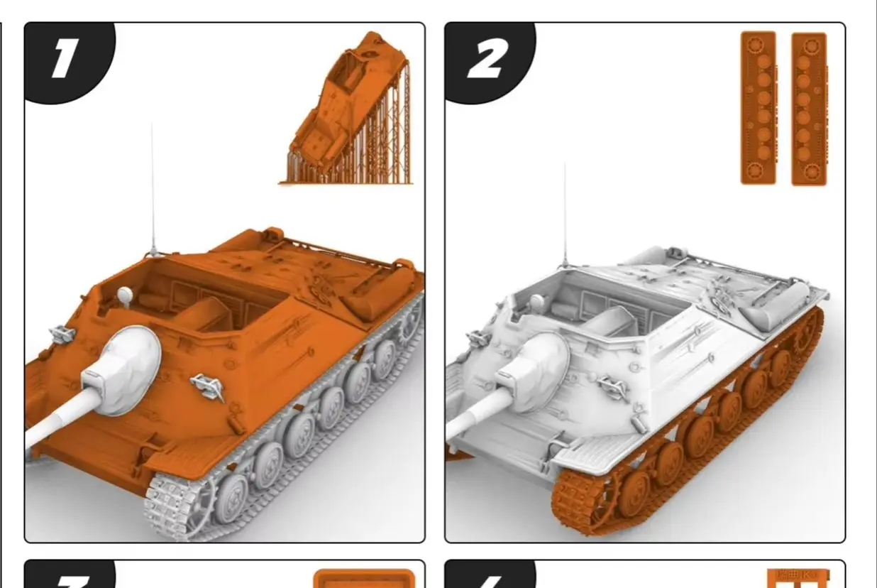 Zweden Infanterikanonvagn Ikv.72 SSMODEL SS745 1/48 1/64 S schaal militaire modelbouwset