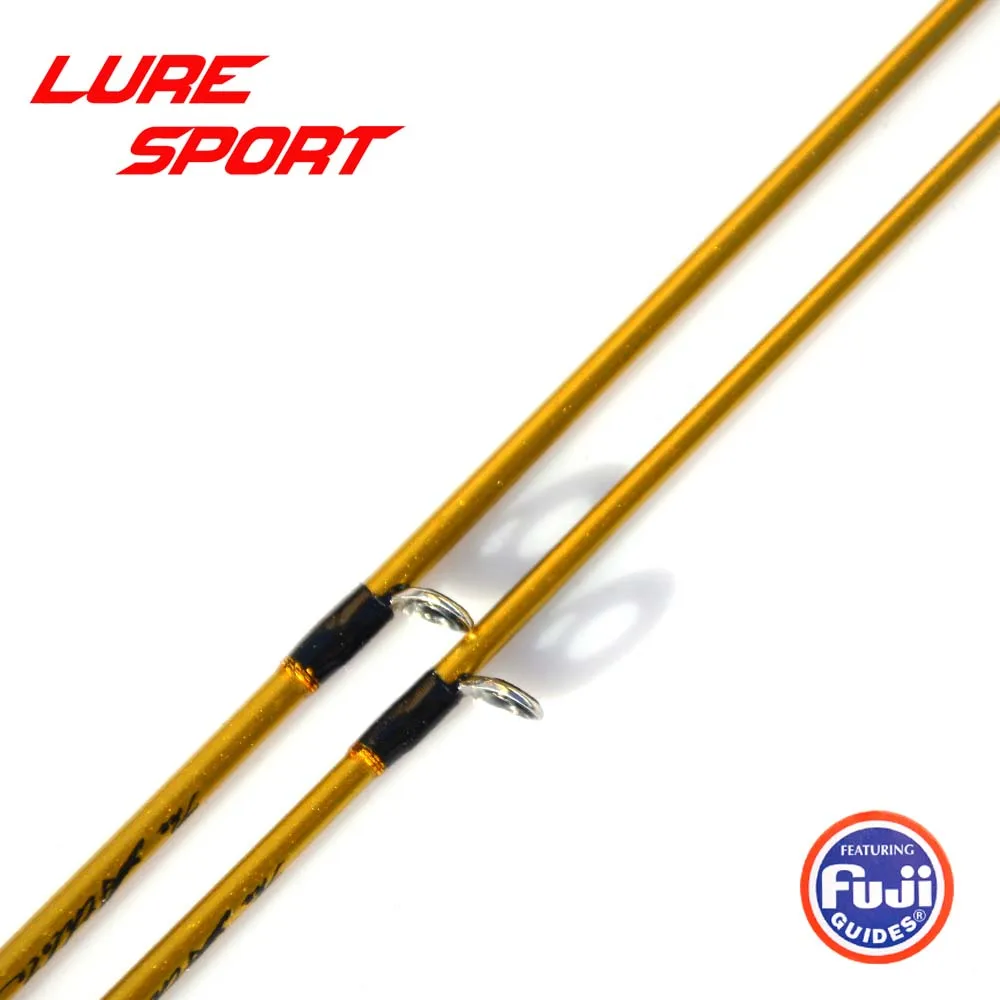 Imagem -04 - Luresport-ouro Paint Alimentador Rod Guia Fuji Flexível Dica Refit Reparação Componentes de Construção Acessórios Faça Você Mesmo 55cm Pcs