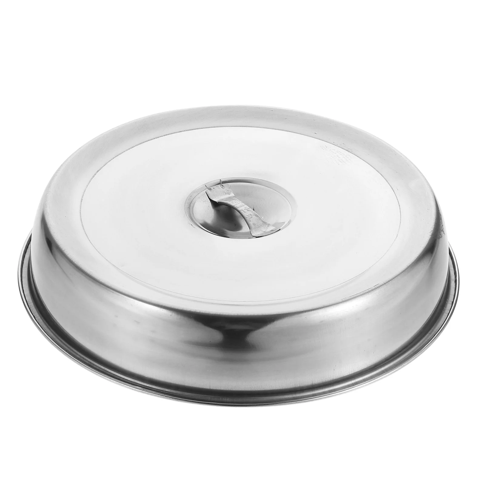 

Steamer Lid Stainless Steel Food Cover Round Household Cheese Melting Dome Steak