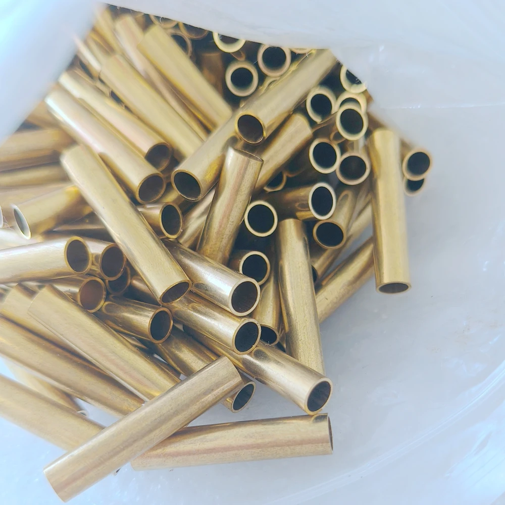 

5pcs Brass tube pipe 1.5mm 2mm 3mm 4mm 5mm 6mm Outside diameter * Inner diameter length100mm customize