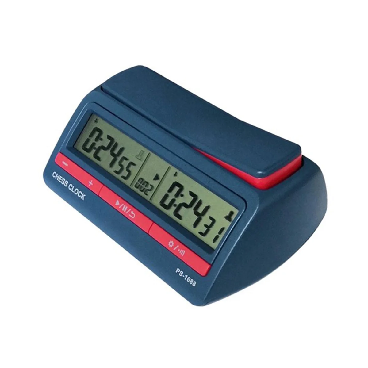 Reloj de ajedrez Digital avanzado profesional, cronómetro de juego de mesa con cuenta hacia arriba y hacia abajo, PS-1688