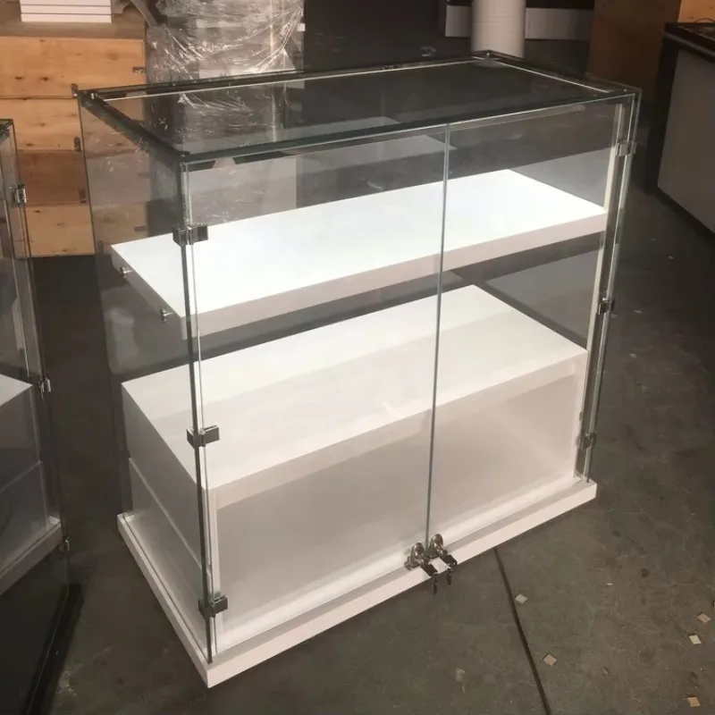 

Custom.New Glass Trophy Cabinet showcase Display case for Jewelry and Watch Display