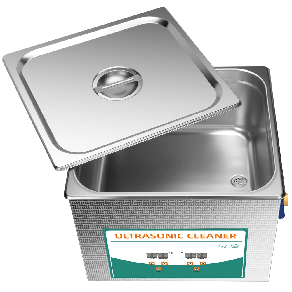 Lab Ultrasonic Cleaner Industrial Ultrasonic Cleaners for Efficient Bottle and Laboratory Tool Cleaning CH-060S 15L