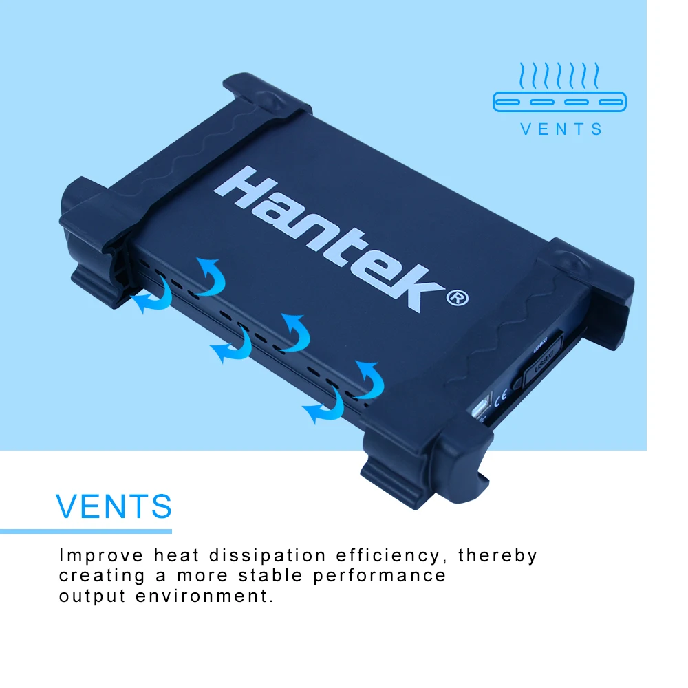 Hantek 4032L cyfrowy USB do komputera analizator stanów logicznych 2Gbit głębokość pamięci 150MHz przepustowość 32 kanały oscyloskop US/EU wtyczka