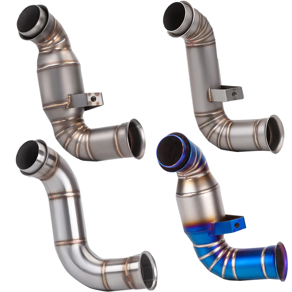 Tuyau de liaison intermédiaire d'échappement de moto, silencieux à enfiler pour 800NK 790 890 Adventure R Rally 2018-2022