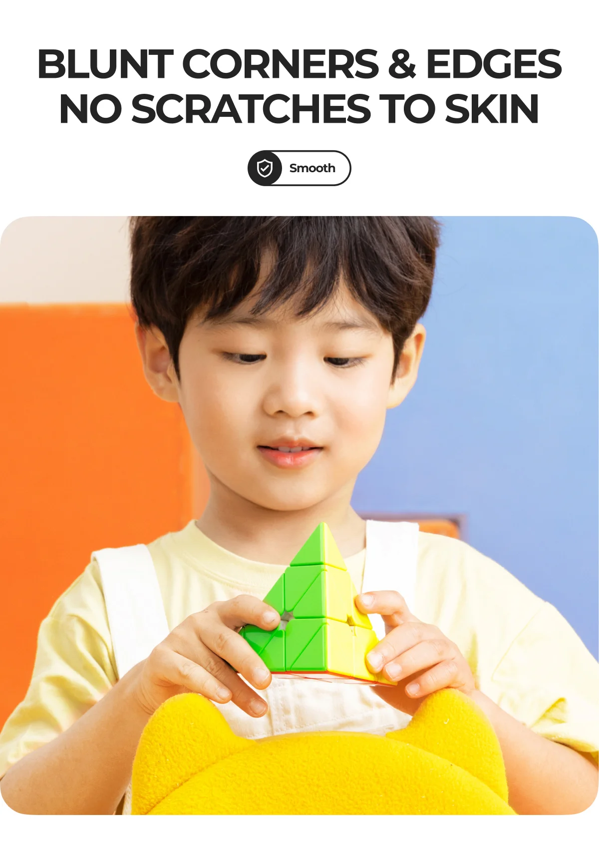 Monster Go Pyraminx Enhanced Magic Speed Cube GAN พีระมิด 3X3 Professional Fidget ของเล่น