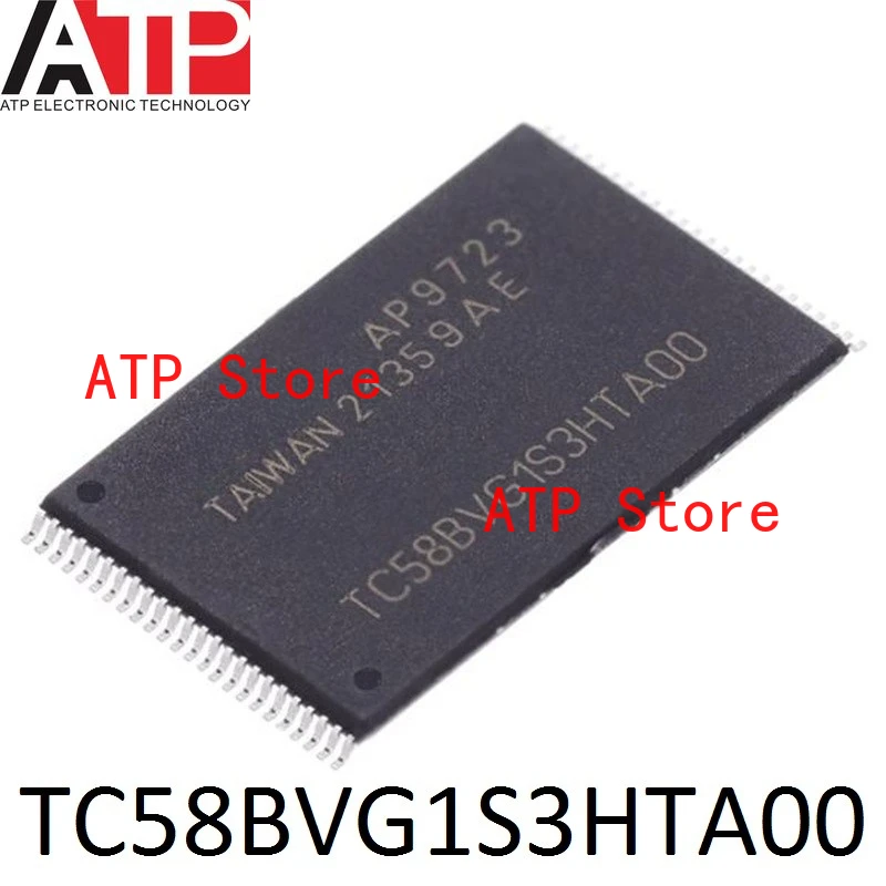 10-100 قطعة 100% جديد الأصلي TC58BVG1S3HTA00 TSOP-48 2Gbit 3.3V NAND ذاكرة فلاش IC رقاقة TSOPI-48 #2