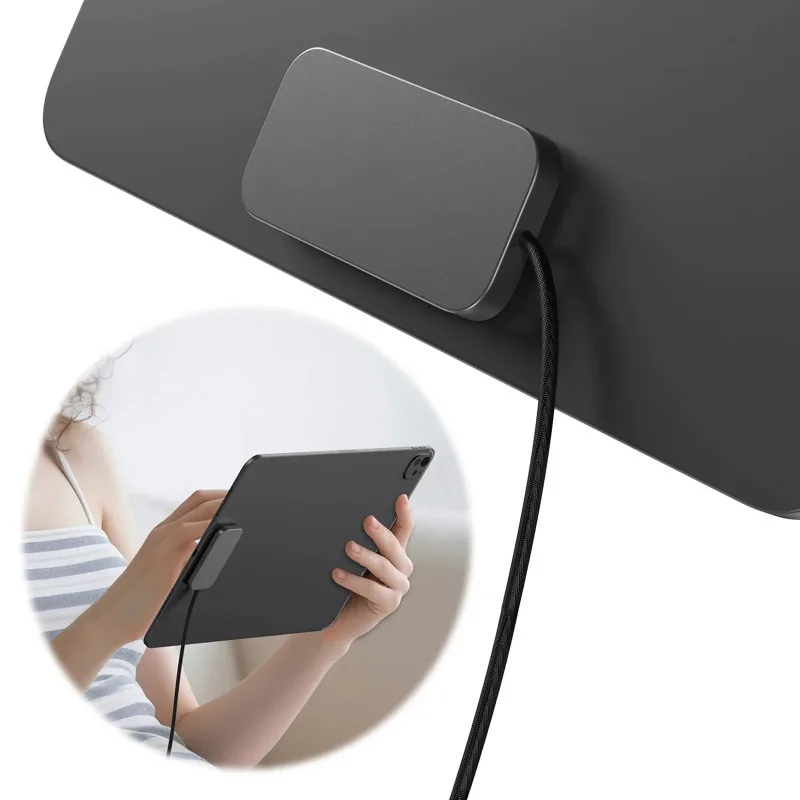 

Магнитное беспроводное зарядное устройство для iPad Pro 13/12,9 дюймов/11 дюймов/10,9 дюймов, быстрая зарядка, умный разъем, зарядная панель с кабелем USB-C