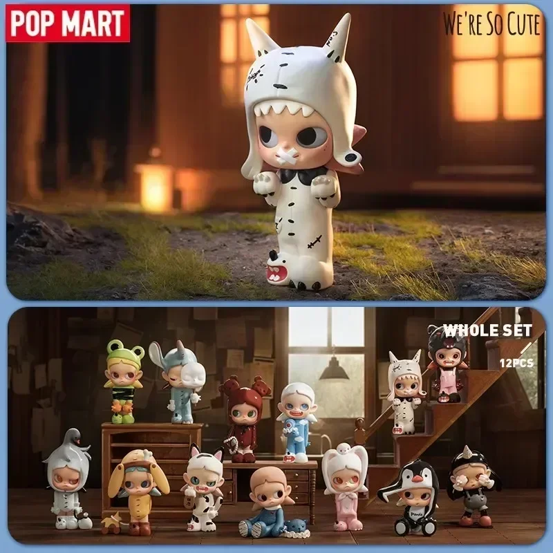

Коллекционные фигурки Pop Mart Zsiga We're So Cute Series: Загадочные коробки-сюрпризы, милые украшения, кавайные игрушки, декор для дома и рабочего стола, подарочные куклы