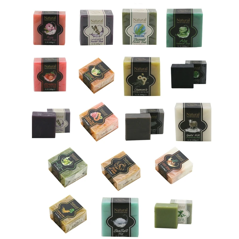 Handmade Thanh Xà Phòng Thiên Nhiên Mùi Hương Yêu Thích Dầu Dưỡng Ẩm, Xà Phòng Thơm Sang Trọng Dropshipping