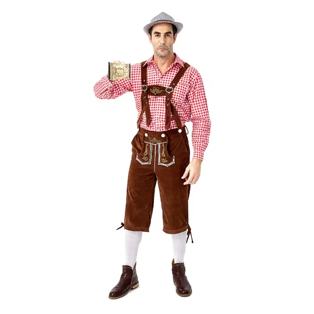 

German Bavarian Traditional Beer Suit Men's Overalls Suit