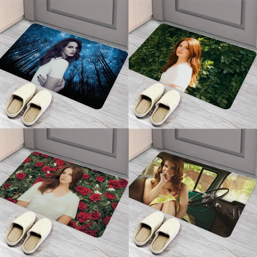 

Lana Del Rey Floor Mat Entrance Door Mat Nordic Style Home Doormat Bathroom-Toilet Mats Bedroom Hotel Decor Mat