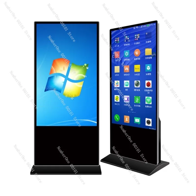 

Wall Mounted Advertising Machine Display Screen Vertical 4K Promotional TV Touch