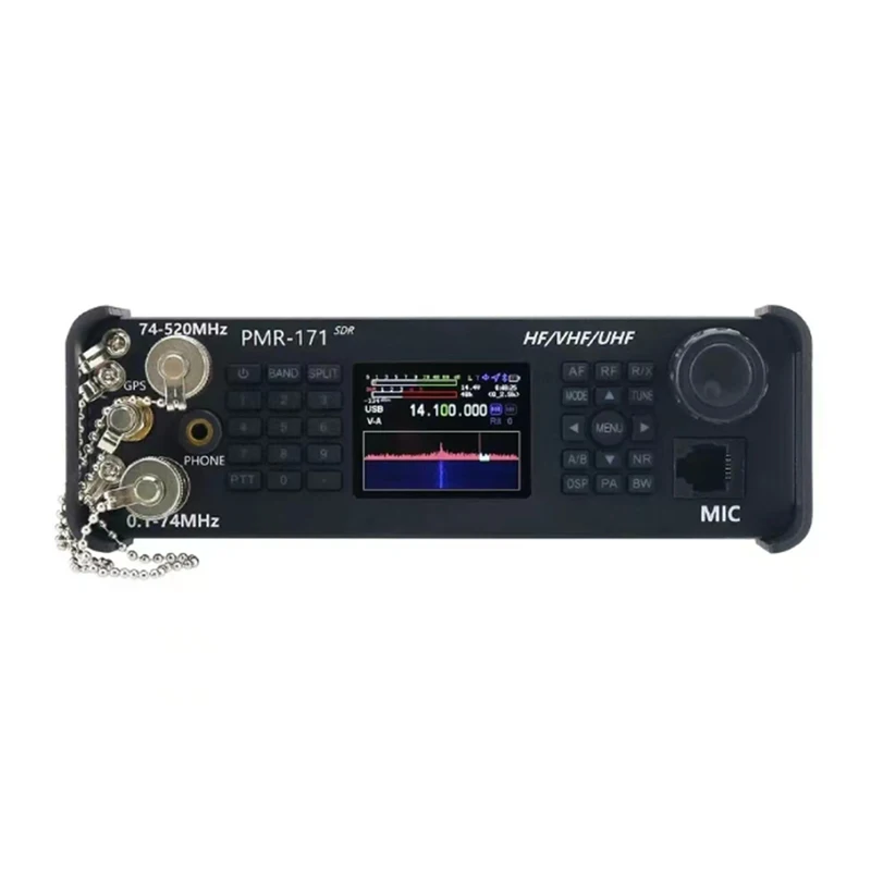 ZASTONE PMR171 SDR Short Wave Transceiver HF CB 50MHz 70MHz VHF UHF All Mode Mobile Radio DMR Walkie Talkie FT8 USB LSB CW AM FM