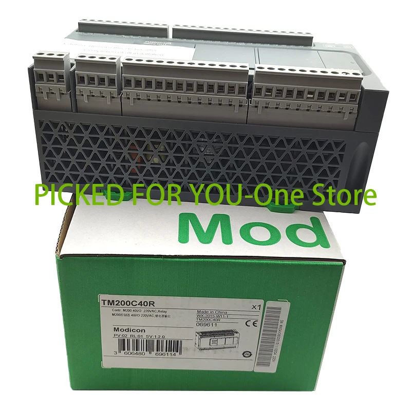 

Original Brand New TM3DM24R TM200C40R TM200C40T TM200C60R TM200C20R TM200C16U TM200C16R TM3DQ8R TM3DI8 PLC Module.