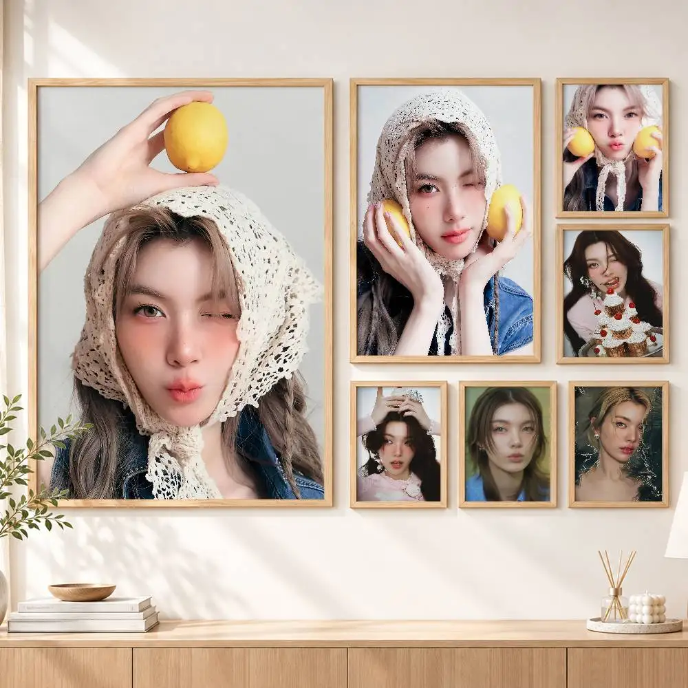Beautiful O-Orm Kornnaphat L-LingOrm Customizable HD Self Adhesive Waterproof Wall Art Poster
