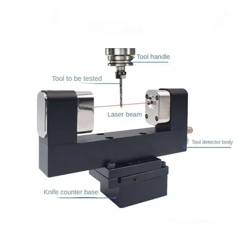 Wearing Compensation Tool Setter for Milling Machine Non-touch CNC Machine Tool Setter with 5 Direction Measurement