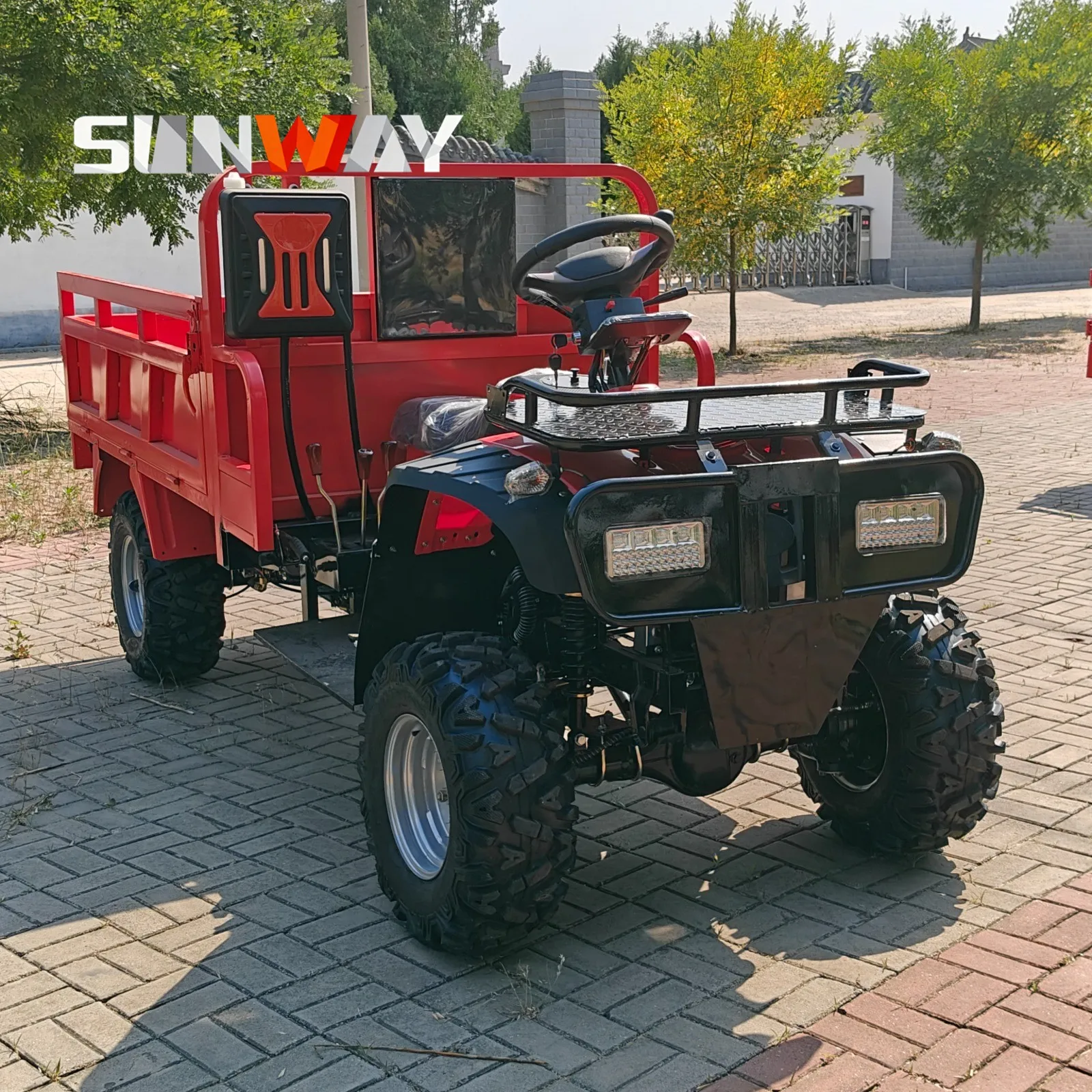 

Customized 4x4 Farm Utility Vehicle Side by Side UTV Cargo And Passenger Transport for Hunting