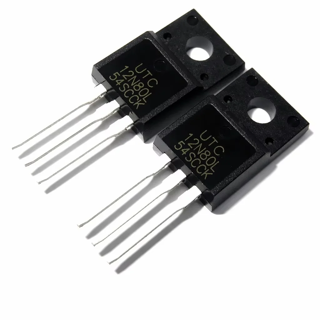 (10 pcs) 12N80L-TF2-T TO-220F 12N80L - N-Channel MOSFET 800V 12A