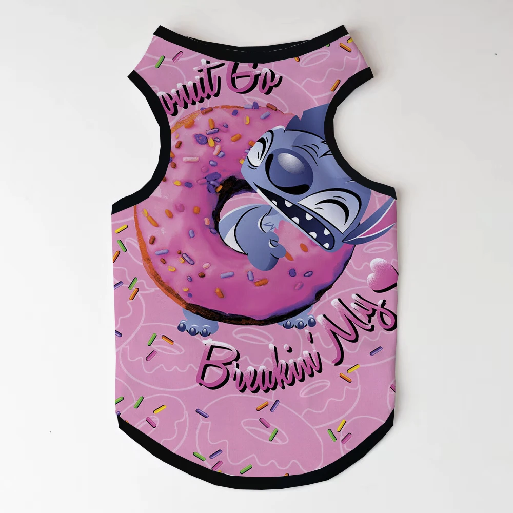 Summer cool pet dog clothes printed cartoon Disney story mobilization Dumbo dog vest large dog T-shirt street French bulldog clo