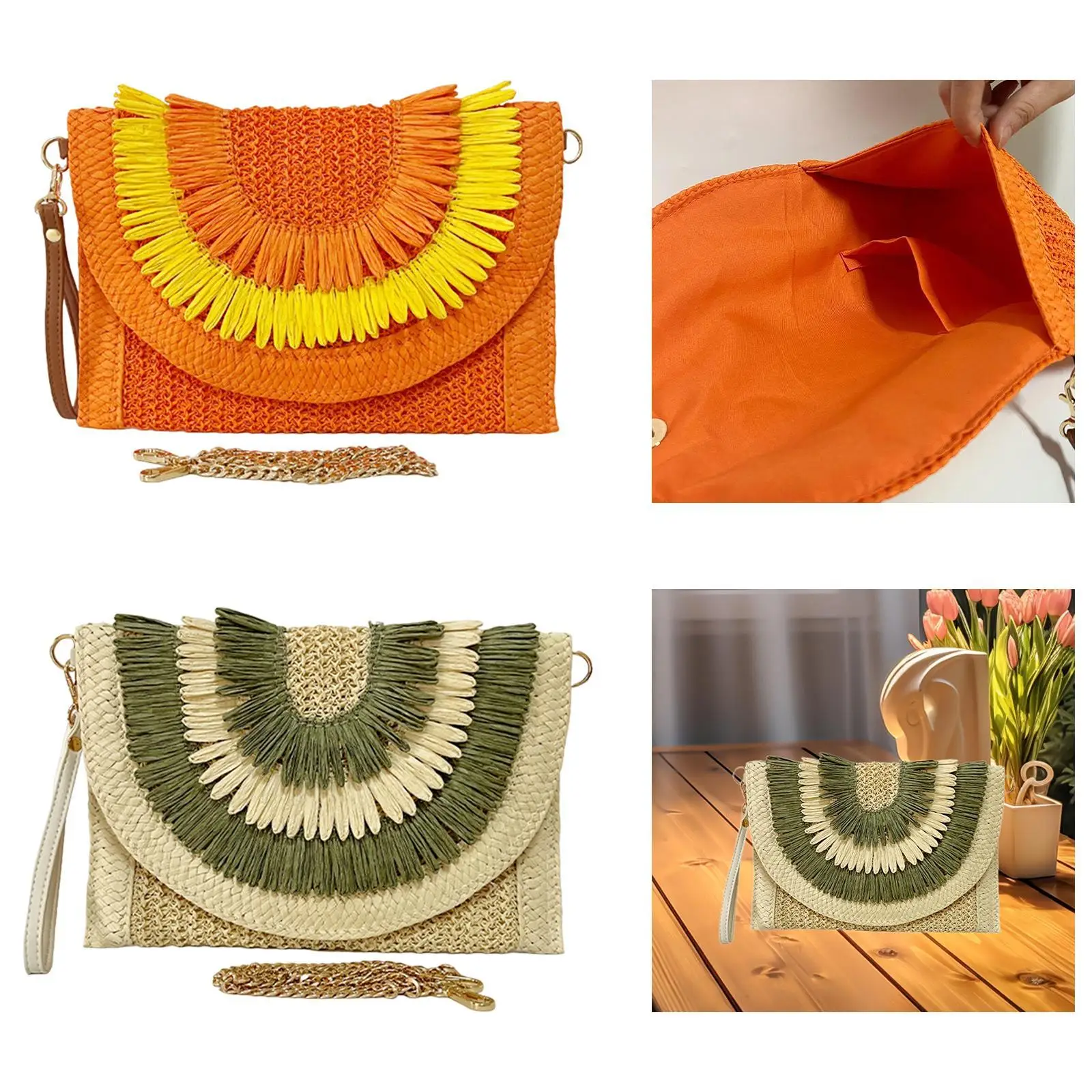 

Women Crossbody Bag Beach Bag Elegant Clutch Wallet for Vacation Accessories