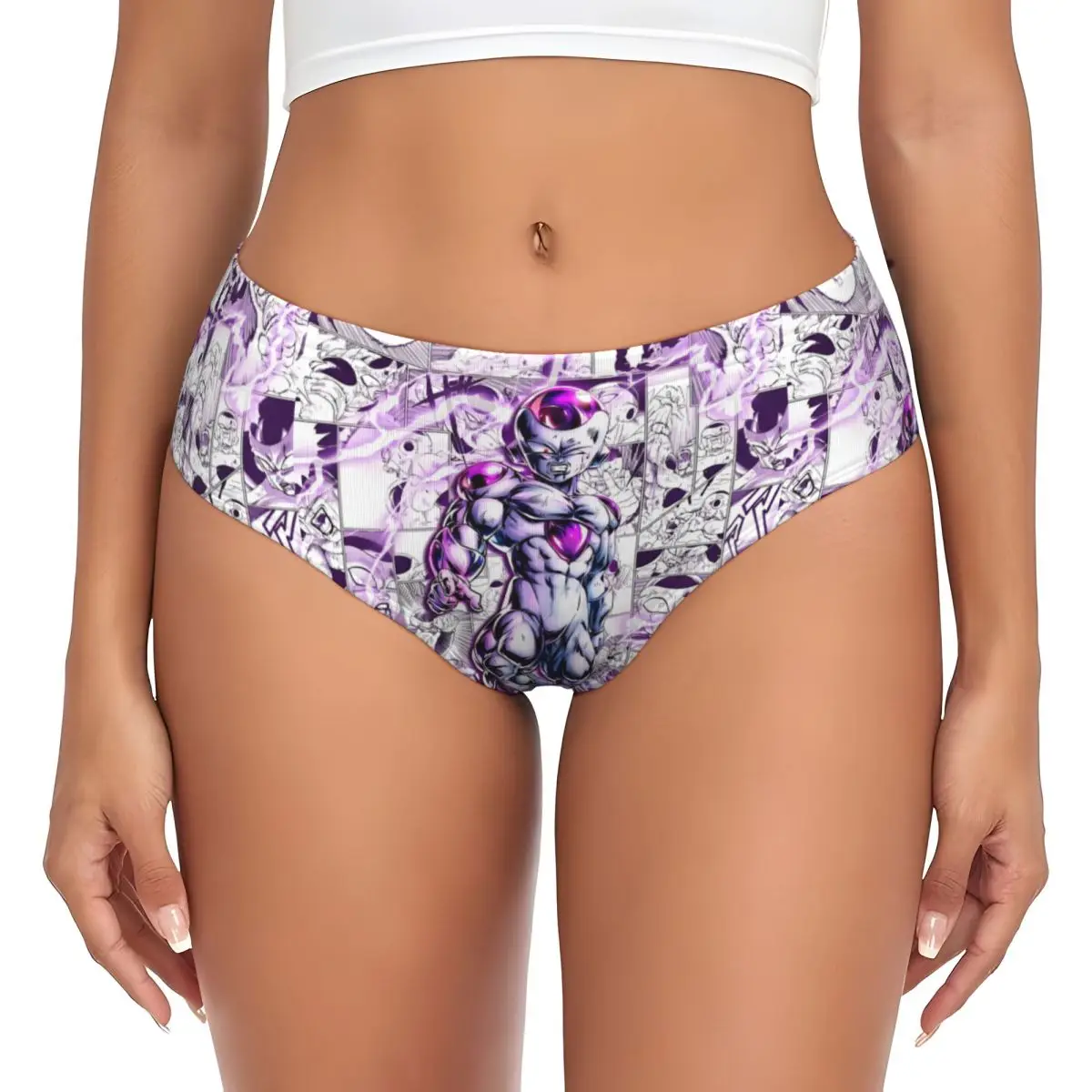 

Женские трусики Custom F-Friezaes Villain: эластичные, бесшовные, для женщин