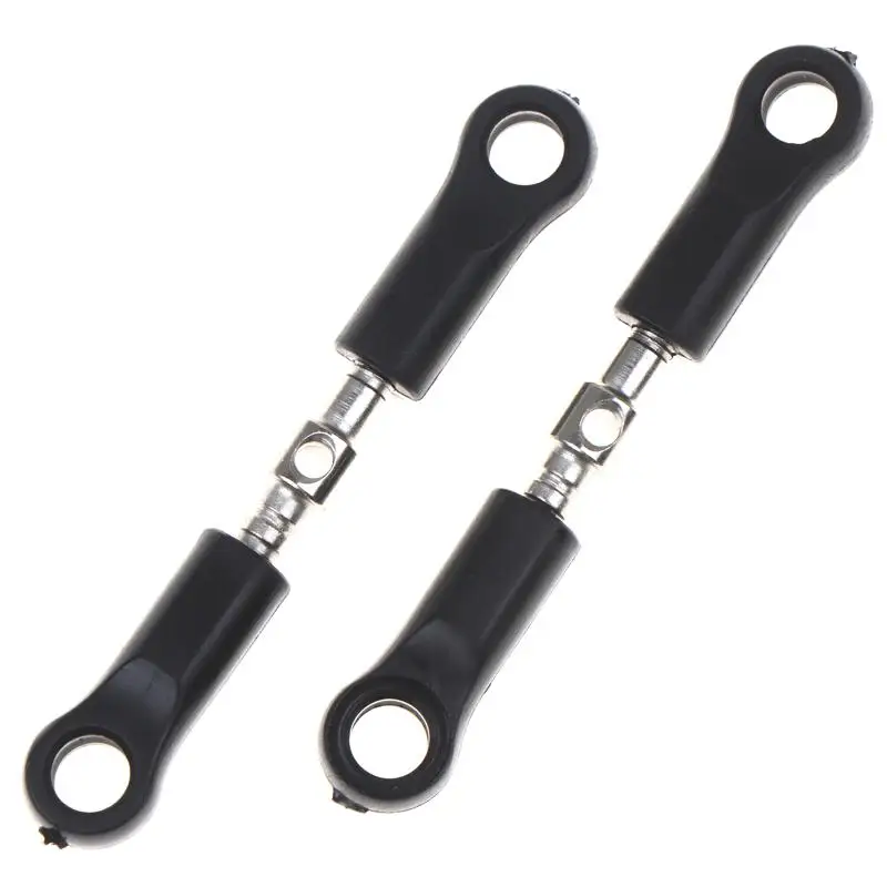 2 Stück RC Auto Sturzstangen-Set, verstellbar, PA-Stahl, 1/16 Lenkgestänge für 16101 16102 RC-Hobbyisten – Upgrades – Detail 3
