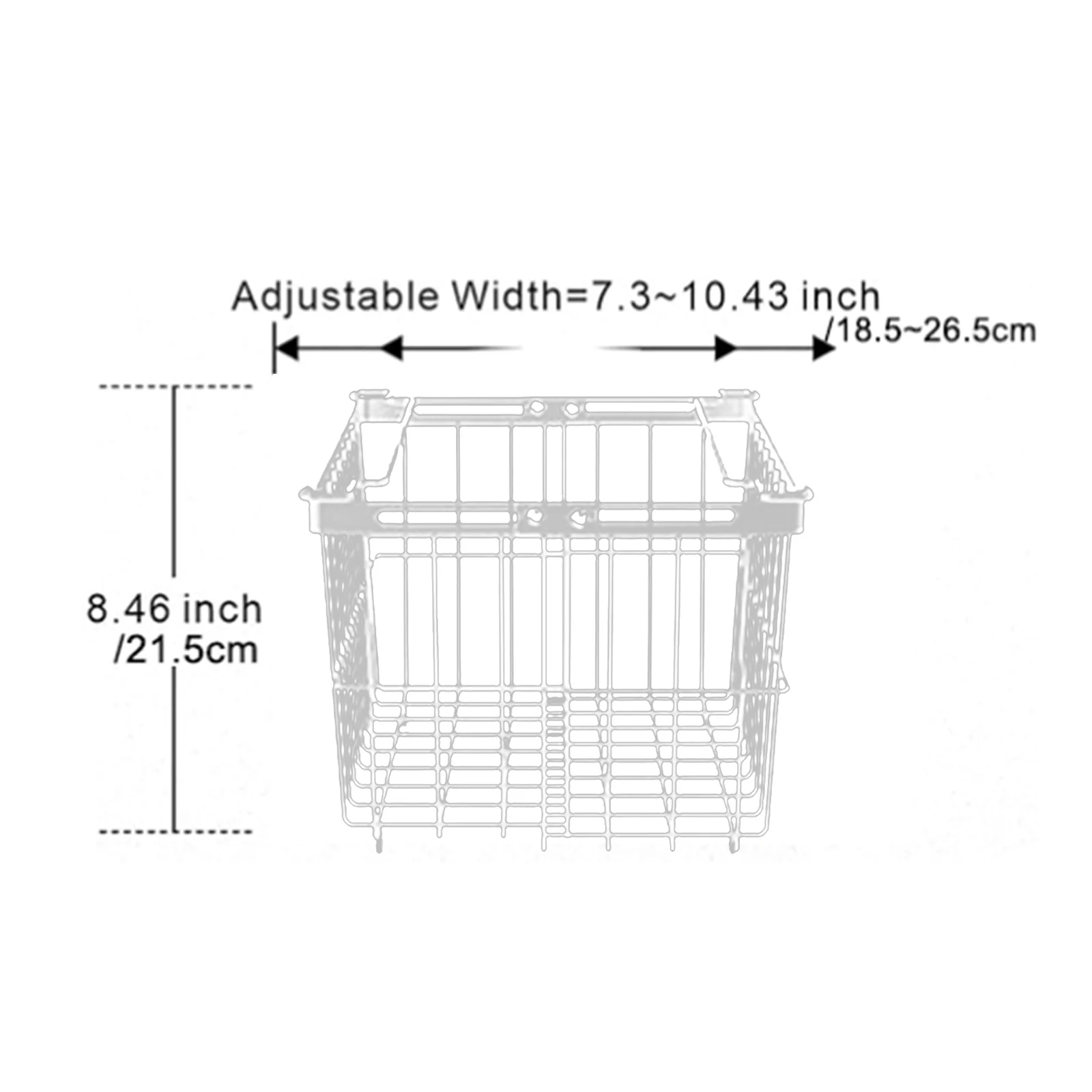 Stackable Metal Wire Baskets for Kitchen Organization