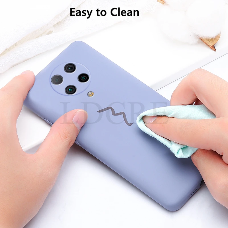 For Xiaomi Poco F2 Pro Case Original Liquid Silicone Soft Phone Rubber Cover For Xiaomi Poco F2 Pro Case for Xiaomi poco F2 Pro