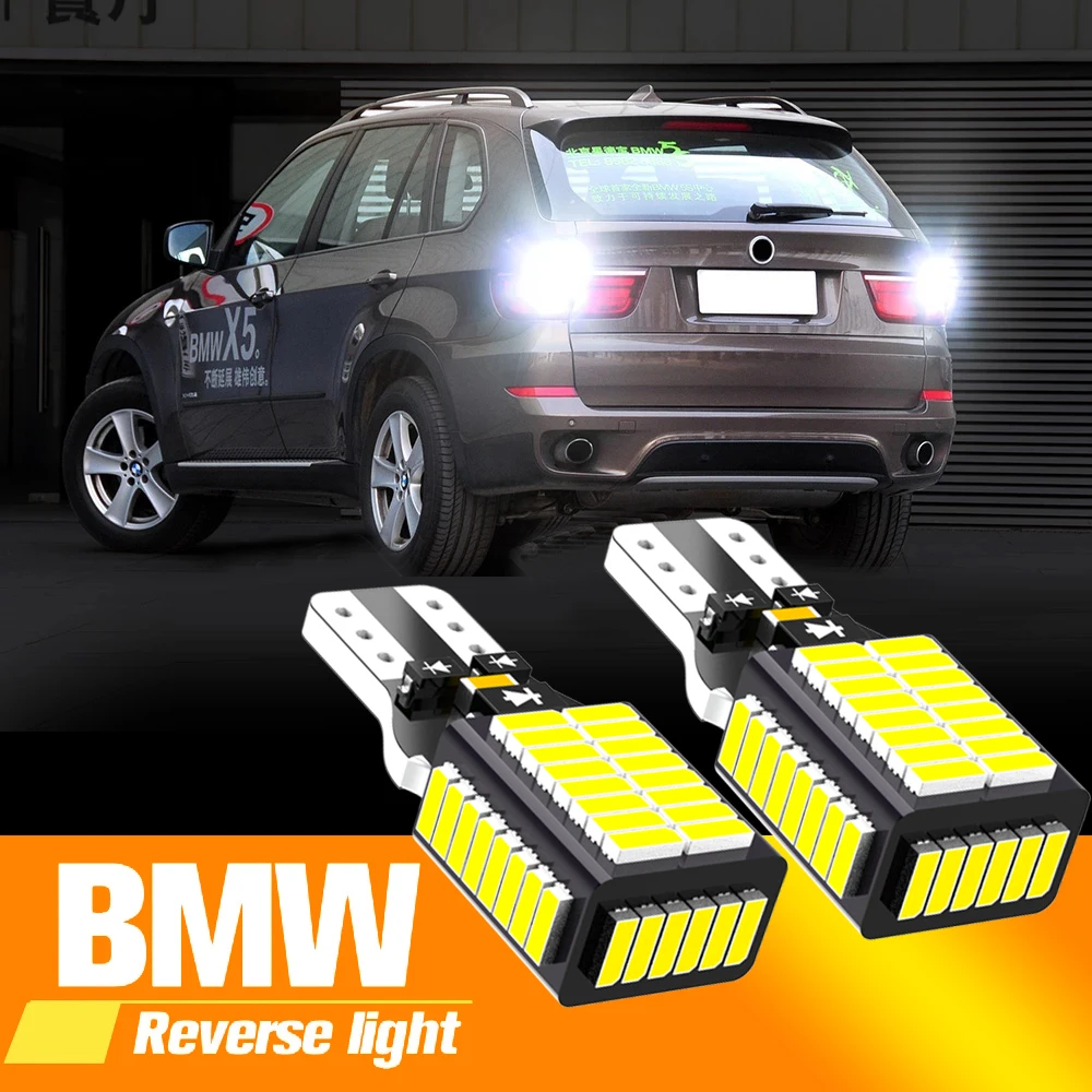 2pcs LED Reverse Light Blub Lamp W16W T15 921 Canbus For BMW F12 F13 F06 E65 E66 E67 F01 F02 F03 F04 X3 E83 X3 F25 X5 E70 Z4 E89