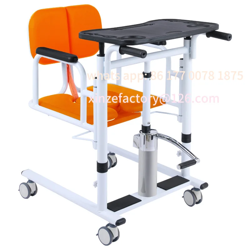 Customizable Shift Machine, Home Elderly Care Multifunctional Transfer Toilet Bath Chair Hydraulic Lift Shift Chair