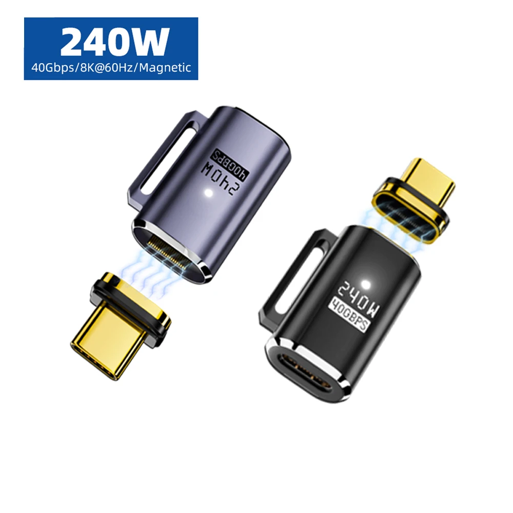 USB4 40Gbps 240W Ma…