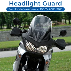 For Honda Varadero XL1000V 2003 - 2013 Motorcycle Headlight Guard Front Light Headlamp Grille Guard Cover Protector