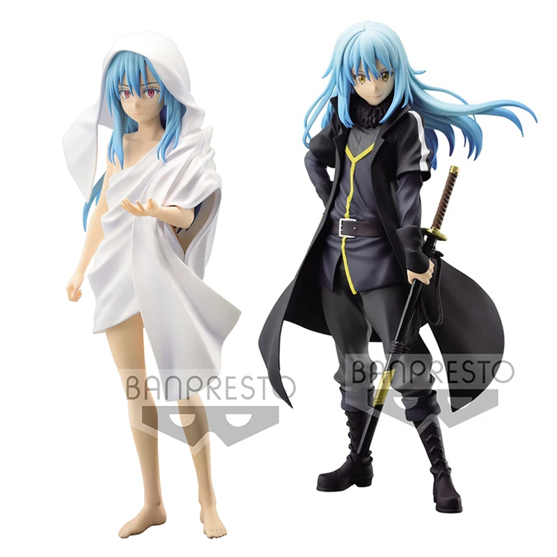 متوفر في المخزون الأصلي Banpresto Benimaru Souei Shion Shuna Ranga Rimuru Veldla Tempest Milim Nava أنيمي دمية نموذج ألعاب قابلة للجمع