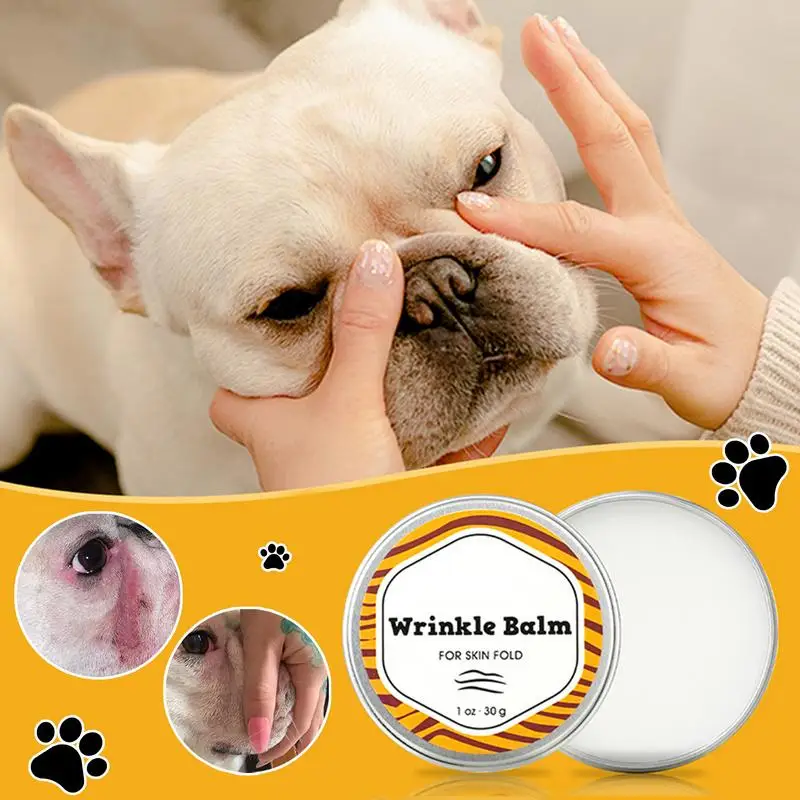 Crease Paste For Bulldog Crease Paste Dog Fold Balm Organic Extracts Skin Fold Cleaner Skin Smoother Balm Crease Paste For