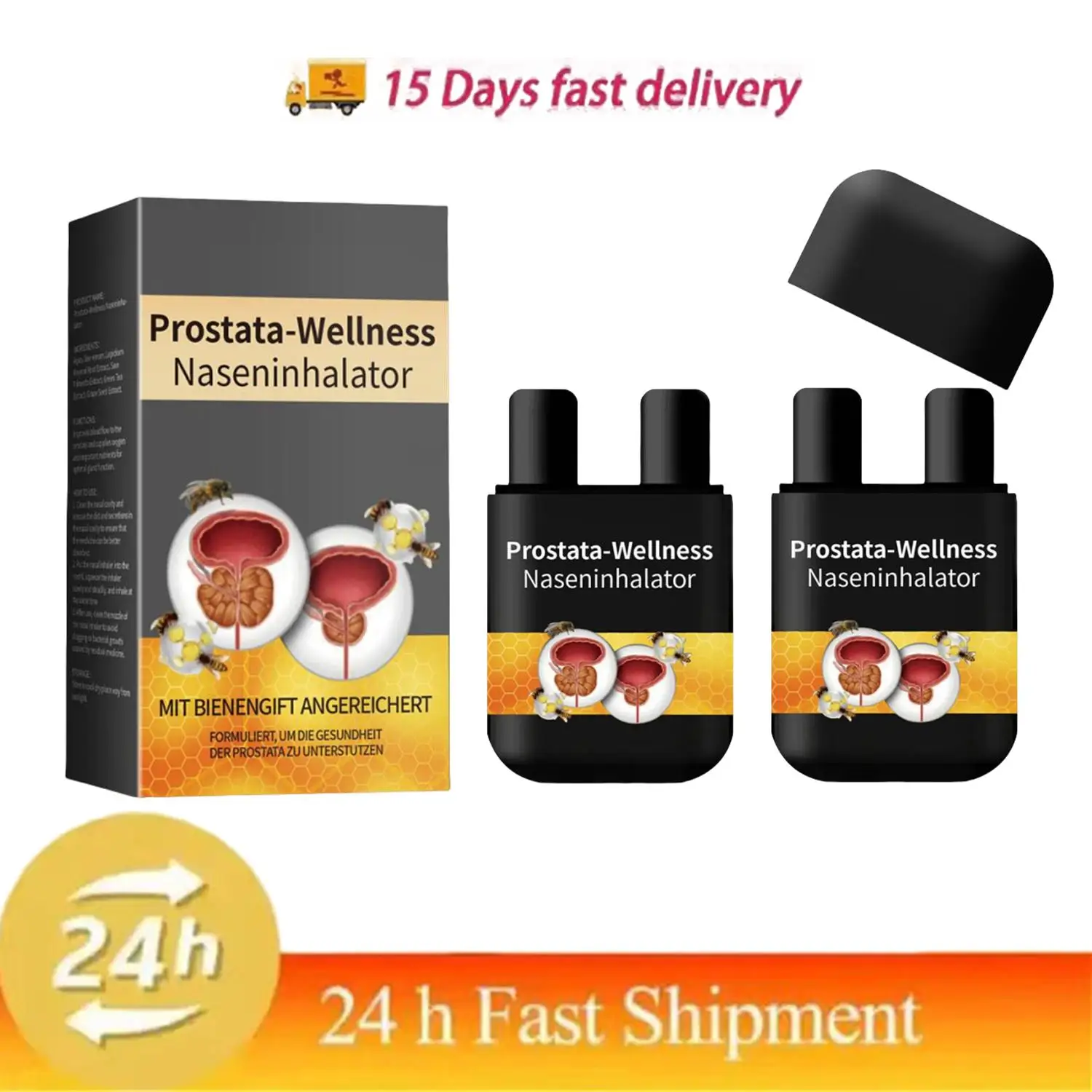 2PCS Prostate Wellness Nasal Inhaler Nasal Spray For Prostate Wellness For Men Health Care Products