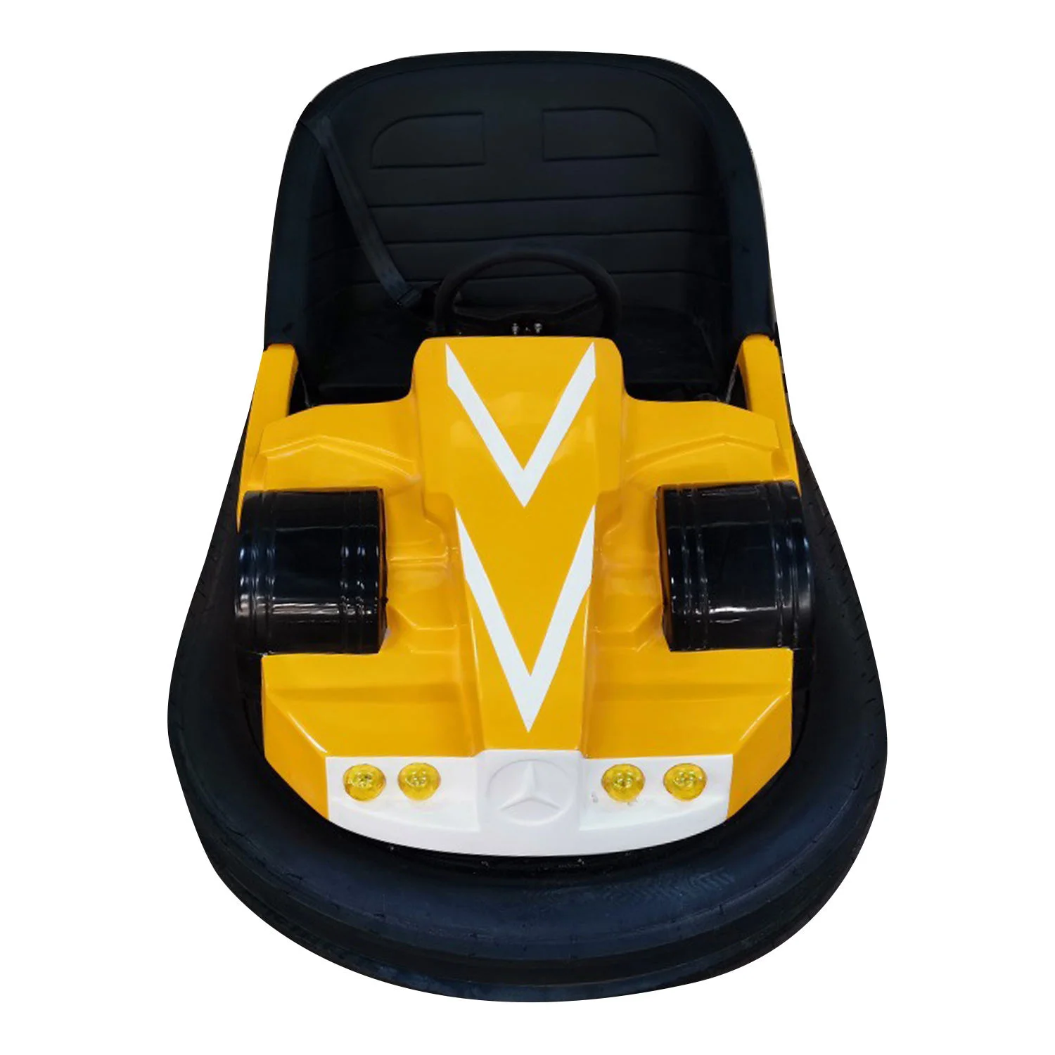 &Hot Selling Fiberglass Battery Bumper Car with Colorful LED Lights Commercial Durable for Indoor Outdoor Amusement Parks