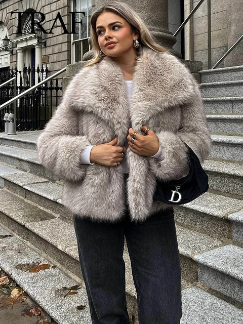 Aliexpress fur jacket best sale