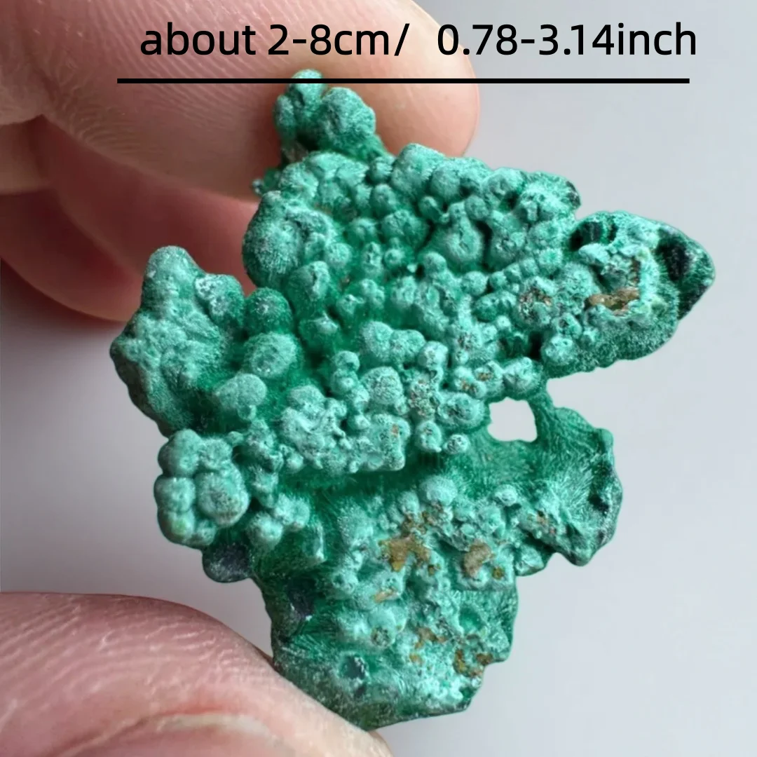 Natural Malachite Rough Chips Raw Green Mineral Specimen Stone for Vase Filler DIY Craft Geology Collection Home Decoration