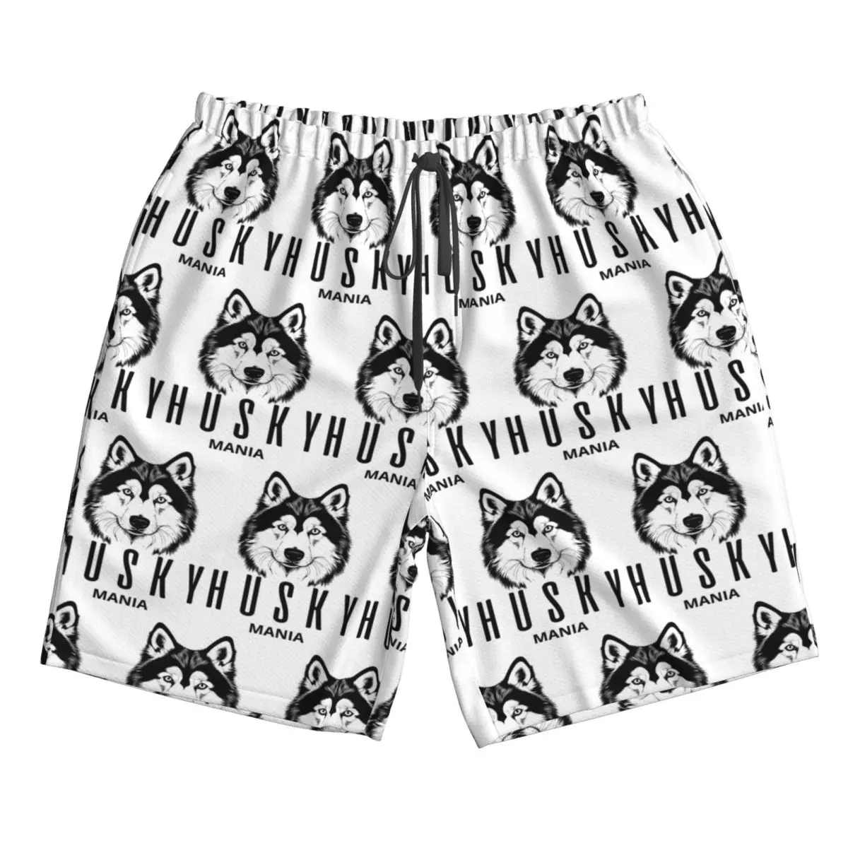 

SIBERIAN HUSKY MANIA Trunks Beach Board Shorts Casual Quick Dry Swimming Summer Men Pants