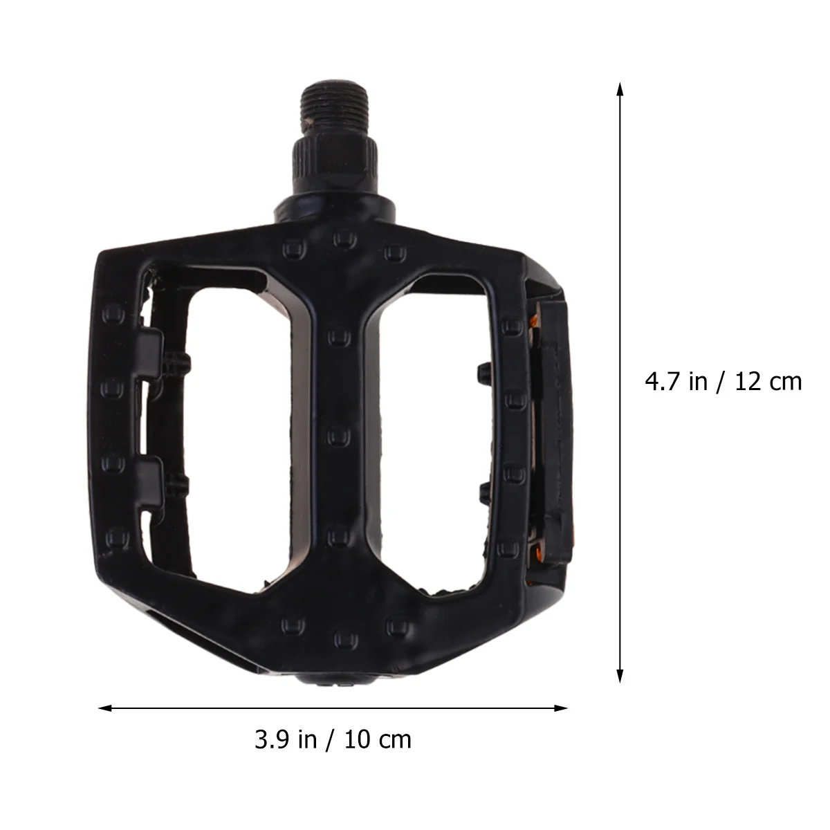 1Pair Aluminium Alloy Bike Pedal Durable Professional Rolling Ball Pedals Easy Use Comfortable for Mountain City Cycling