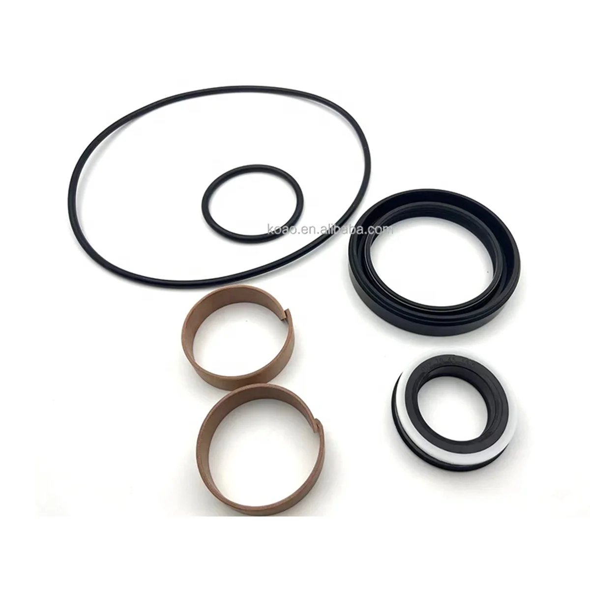 

For SHANTUI SD16 Seal Kit 16Y-40-11110 NBR+FKM+PTFE+PU Oil & Heat Resistant Perfect Fit Dozer D3B And Loader 980G
