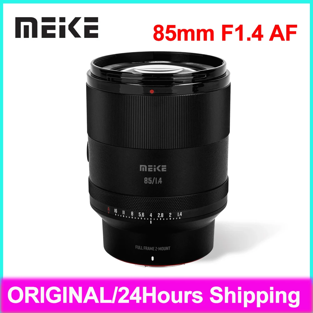 Meike 85mm F1.4 Camera lens AF Full Frame STM Medium Telephoto Prime Portrait Lens for Sony E/Nikon Z/Panasonic L Mount For Z5