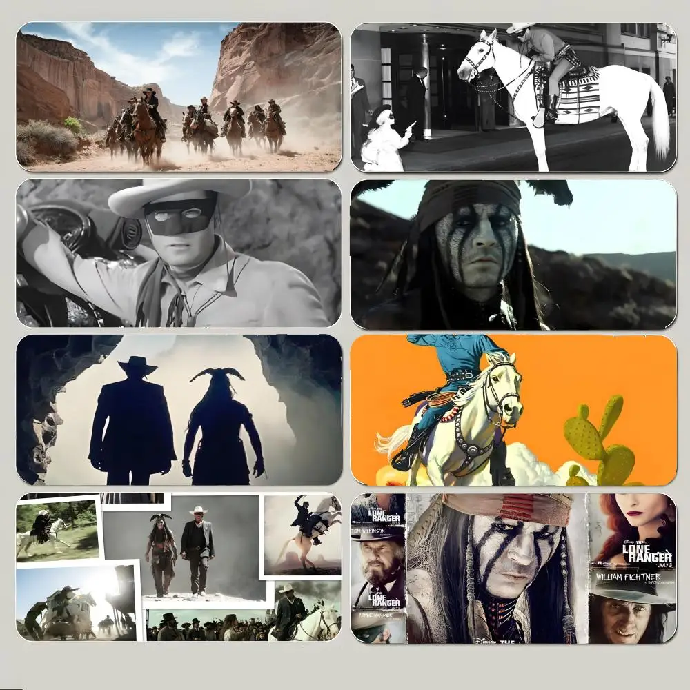 Classic 7The Lone Ranger VIIs Mouse Pad Large Gaming Mousepad with Thick Stitched Edge Non-Slip Desk Mat