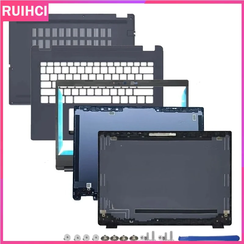 

New For ACER TravelMate TMP414-51 TMP414RN-51 N20H4 Laptop LCD Rear Cover/Front Frame/Palm Pad/Bottom Cover Blue Grey