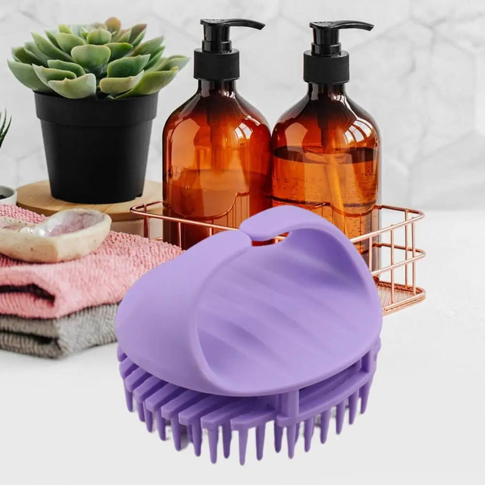 Compact Release Stress Massage Comb Comfortable Handle Scalp Brush Handheld Hair Care Comb Brush Hairdressing Tool